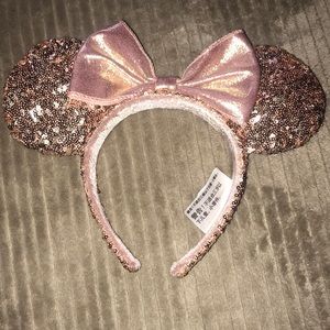 Rose Gold Minnie Disneyland Ears
